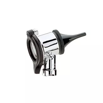 Otoscope Head, Pneumatic, Halogen, 3.5V, No Power Handle w/ Reusable Ear Specula Set; Size 2-5, 9 (1/EA) by Hillrom/Welch Allyn  ID 20200